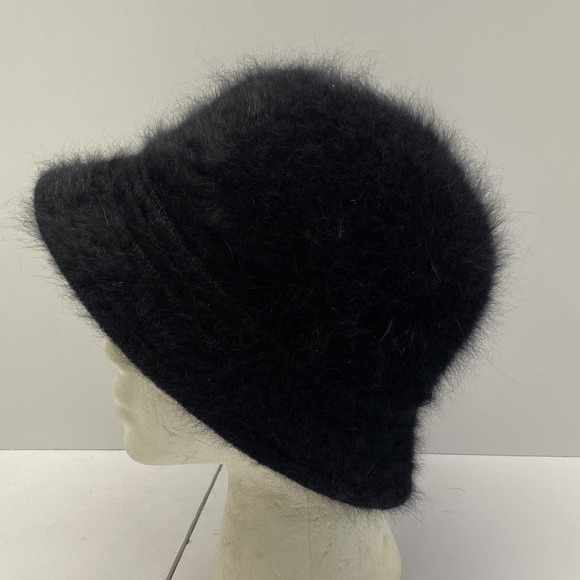 Unbranded Faux Fur Hat Black Outdoor Round Fur Wrap Hat Russian Style - Picture 3 of 5